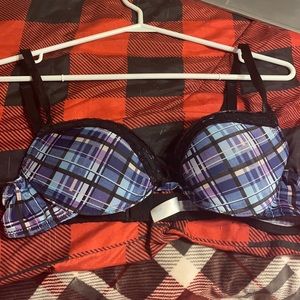Padded push up bra